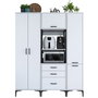 Hanah Home Gabinete Multipropósito Blanco JE144 - 3114